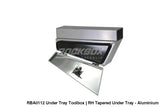 Rba0112 Under Tray Toolbox | Rh Tapered - Aluminium Undertray White