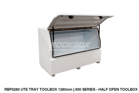 Rbp0280 Ute Tray Toolbox | 850 Series - Half Open